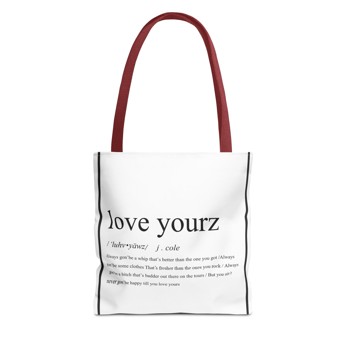 Love Yourz Tote Bag